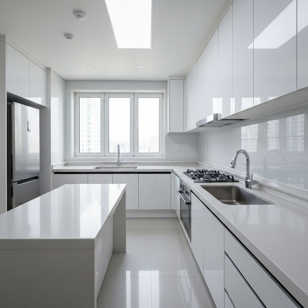 주방 청소 완료 후